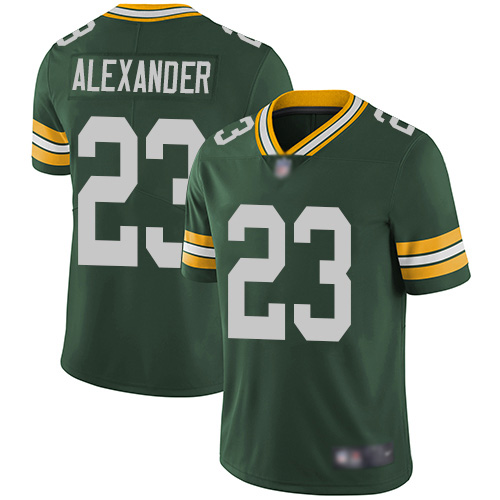Green Bay Packers Limited Green Men #23 Alexander Jaire Home Jersey Nike NFL Vapor Untouchable